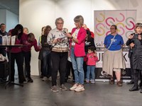 "Salto-saltoka" lelopean, jai giro paregabea sortu da Elgoibarren ospatu den Kilometroak jaian "Salto-saltoka" lelopean, jai giro paregabea sortu da Elgoibarren ospatu den Kilometroak jaian