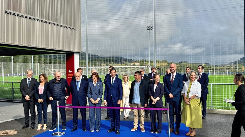 SD Eibar-en Areitioko kirol-hiria inauguratu dute