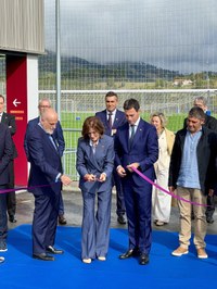 SD Eibar-en Areitioko kirol-hiria inauguratu dute