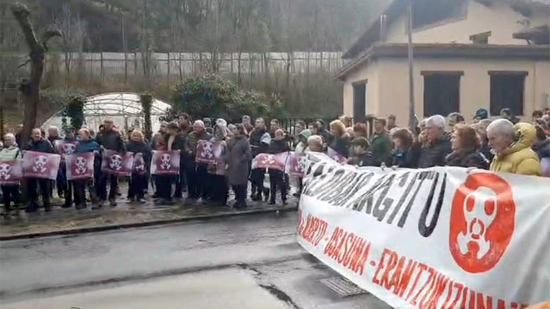 Zaldibar Argituk justizia eskatu du hondamendiaren seigarren urteurrenean